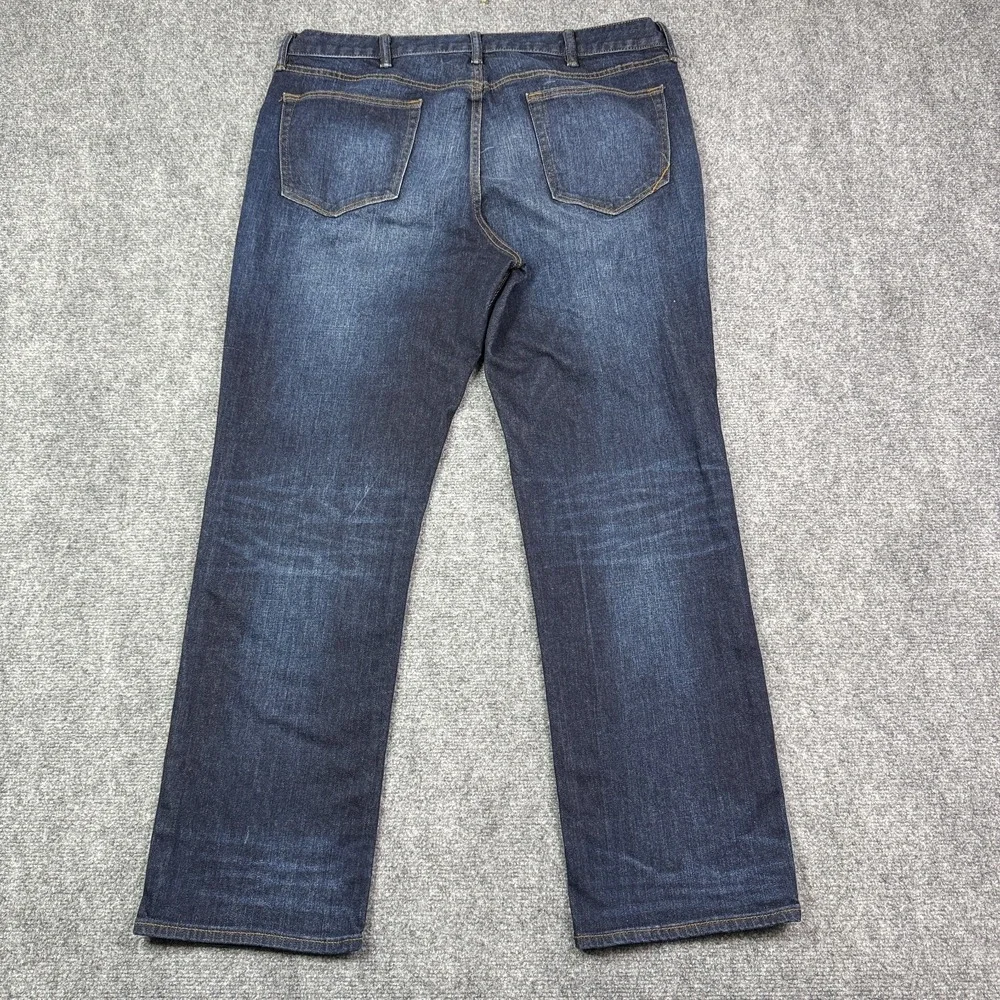 Banana Republic Jeans Mens 38x32 Slim Fit Straight Leg Dark Wash Stretch Denim